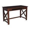Storied Home Rainier Rustic Farmhouse Solid Wood Desk