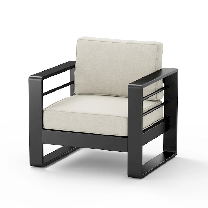 Ensemble de conversation en aluminium Maya Bay de Christopher Knight Home