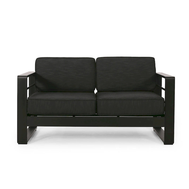 Ensemble de conversation en aluminium Maya Bay de Christopher Knight Home