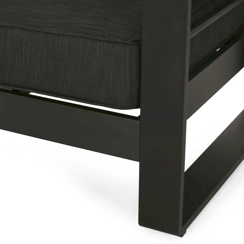 Ensemble de conversation en aluminium Maya Bay de Christopher Knight Home