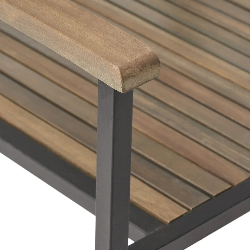 Ensemble de salle à manger Allison en bois d'acacia 8 places par Christopher Knight Home