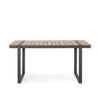 Cibola - Ensemble de salle à manger d'extérieur en aluminium 7 pièces par Christopher Knight Home