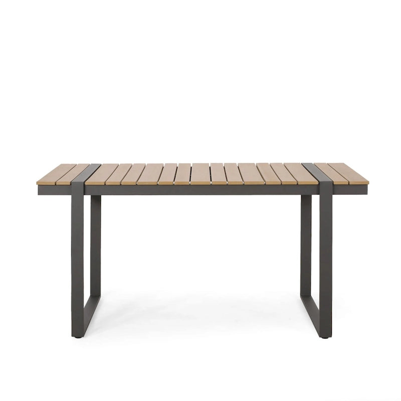 Cibola - Ensemble de salle à manger d'extérieur en aluminium 7 pièces par Christopher Knight Home