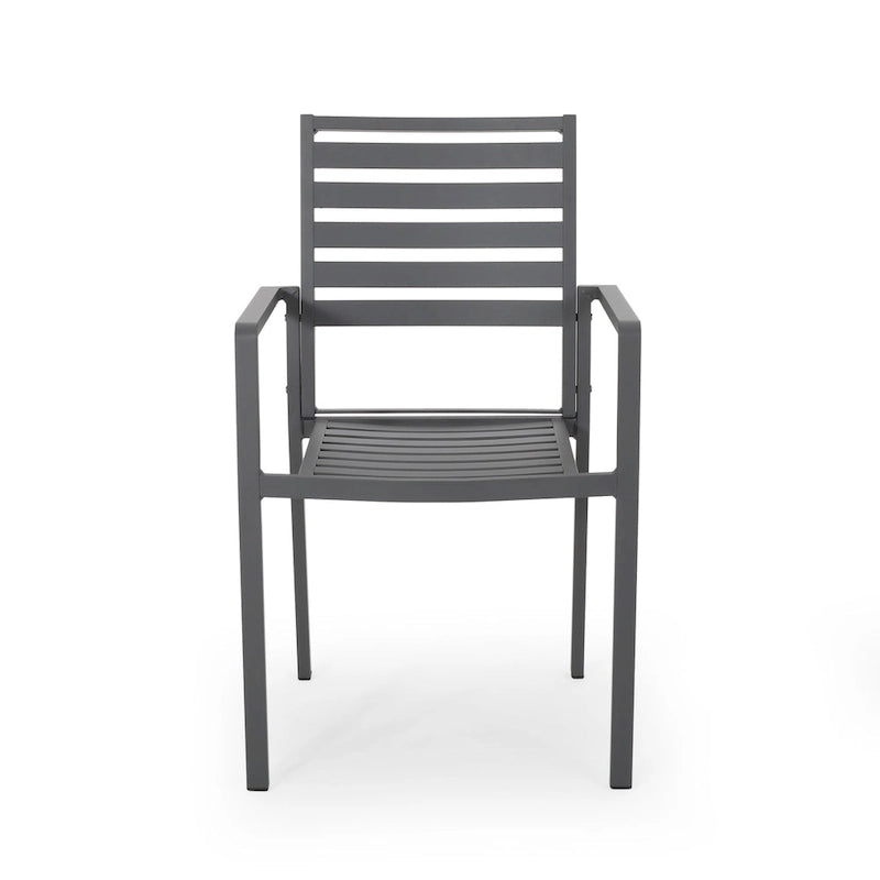 Cibola - Ensemble de salle à manger d'extérieur en aluminium 7 pièces par Christopher Knight Home