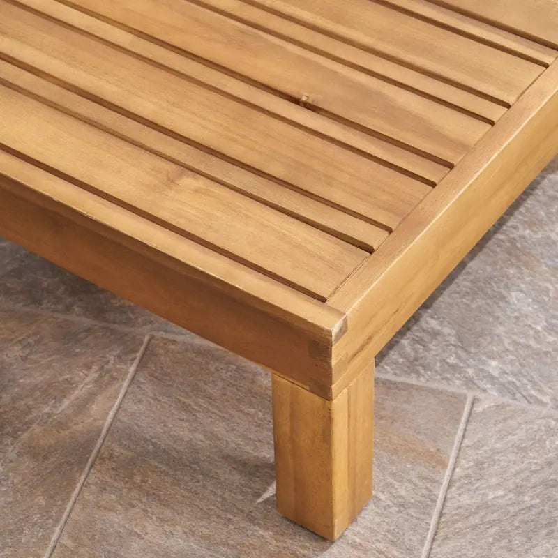 Ensemble de canapé d'angle en bois à 7 places Brava par Christopher Knight Home