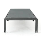 Ensemble de patio 11 pièces Estate en aluminium Cape Coral avec table foyère par Christopher Knight Home
