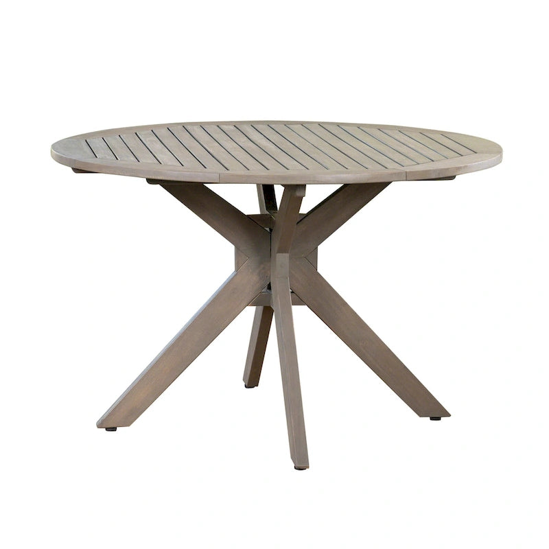 Ensemble de salle à manger d'extérieur 5 pièces en osier/bois d'acacia Cedros par Christopher Knight Home