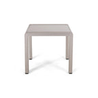 Ensemble de conversation en aluminium 5 places d'extérieur Cape Coral avec 2 tables d'appoint par Christopher Knight Home