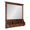 24 x 24 Stallard Functional Wall Mirror - Kate & Laurel All Things Decor