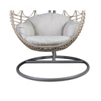 Chaise suspendue Lozova, bois