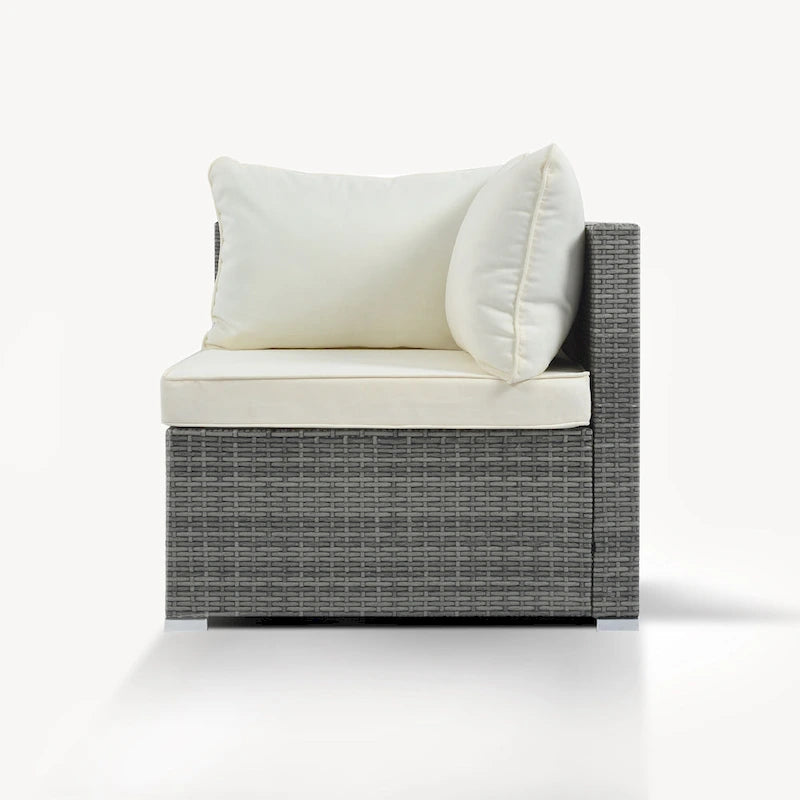 Ensembles de meubles de patio extérieurs 8 pièces