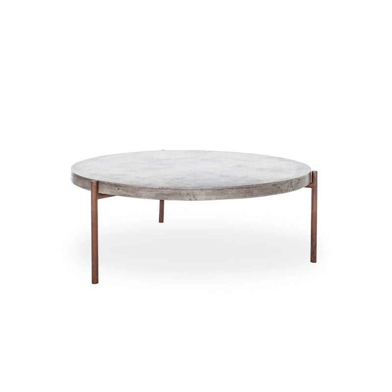 Table basse d'extérieur moderne en béton Aurelle Home