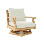 Fauteuil pivotant Riviera avec coussin