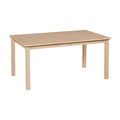 ECR4Kids 30in x 48in Rectangular Hardwood Table with 22in Legs, Childrens Furniture