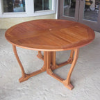 Ensemble de salle à manger d'extérieur 5 pièces Royal Tahiti Santiago