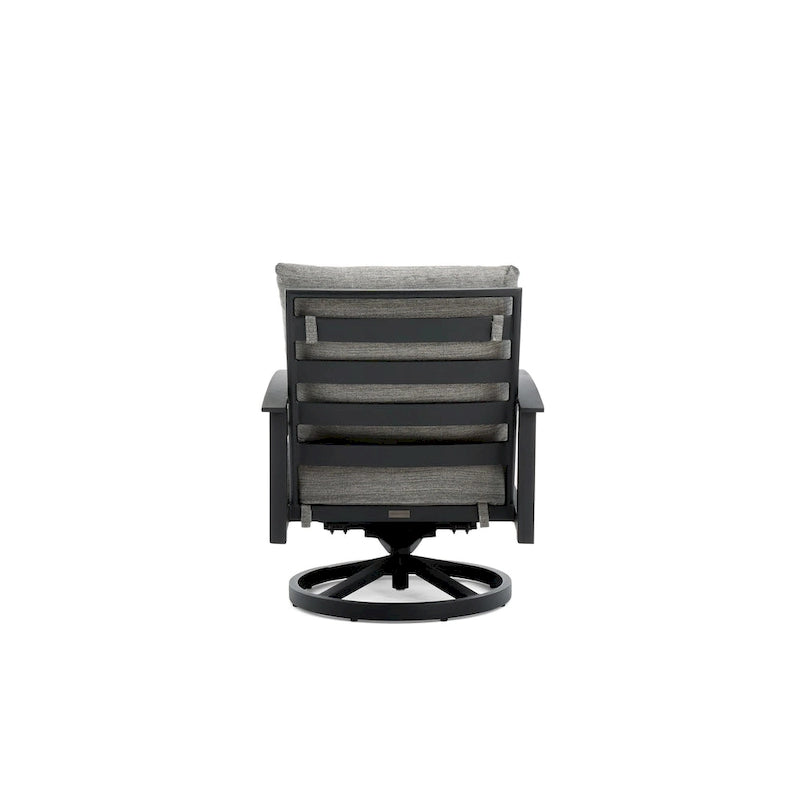 Fauteuil inclinable pivotant en rotin synthétique Sunbrella Stanford