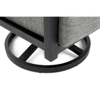 Fauteuil inclinable pivotant en rotin synthétique Sunbrella Stanford
