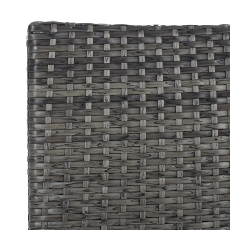 SAFAVIEH Outdoor Sambula, ensemble de salle à manger de patio 7 pièces - 47Wx47Dx29H