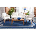 SAFAVIEH Erinka Ensemble de patio 4 pièces - 55L x 30P x 28H