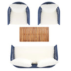 SAFAVIEH Erinka Ensemble de patio 4 pièces - 55L x 30P x 28H