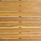 Salon de jardin Magnolia en bois d'acacia par Christopher Knight Home
