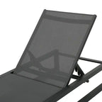 Chaise longue d'extérieur Modesta (lot de 4) par Christopher Knight Home