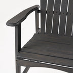 Ensemble de salle à manger Mantero Outdoor Adirondack 8 places en bois d'acacia de Christopher Knight Home