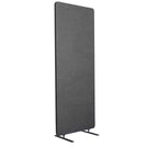 Stand Up Desk Store ReFocus Freestanding Noise Reducing Acoustic Room Divider Office Partition (Ash Gray, 23.6 x 66, Zippered Extension Panel)