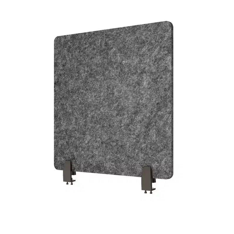 ReFocus Raw Clamp-On Acoustic Desk Divider - Lightweight Desk Mounted Privacy Panel (Castle Gray, 47.25 x 16 , 23.6 x 16 , & 23.6 x 16 )