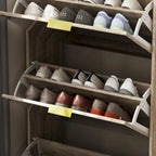  Floor Standing Mirror Shoe Cabinet Closet Shoe Organizers