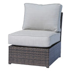 Ensemble sectionnel 8 pièces Lucca avec porte-gobelet par Living Source International