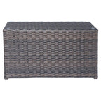 Ensemble sectionnel 8 pièces Lucca avec porte-gobelet par Living Source International