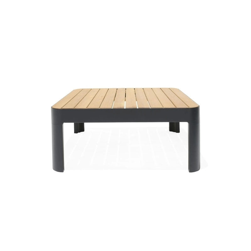 Ensemble de patio 3 pièces en teck et aluminium FSC Amazonia Portalew