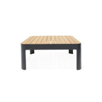 Ensemble de patio 3 pièces en teck et aluminium FSC Amazonia Portalew