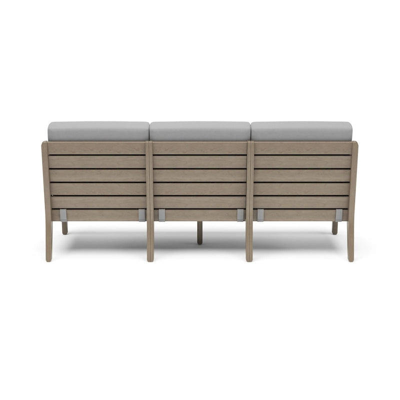 Homestyles Sustain Canapé d'extérieur en bois gris – 69 x 29 x 31