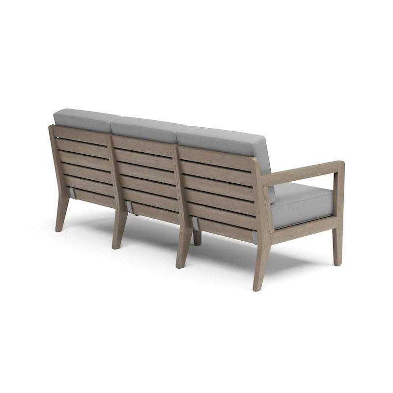 Homestyles Sustain Canapé d'extérieur en bois gris – 69 x 29 x 31