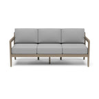 Homestyles Sustain Canapé d'extérieur en bois gris – 69 x 29 x 31