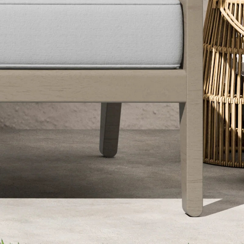 Homestyles Sustain Canapé d'extérieur en bois gris – 69 x 29 x 31