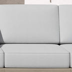 Homestyles Sustain Canapé d'extérieur en bois gris – 69 x 29 x 31