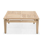Ensemble de mobilier de jardin 6 pièces en teck FSC Amazonia Arnhou