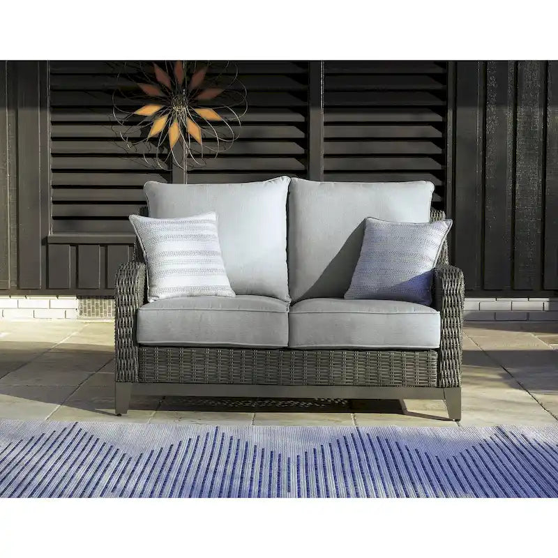 Canapé extérieur Ashley Elite Park Signature Design - 57 larg. x 36 prof. x 33 haut.