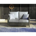Signature Design by Ashley Elite Park Outdoor Loveseat - 57W x 36D x 33H