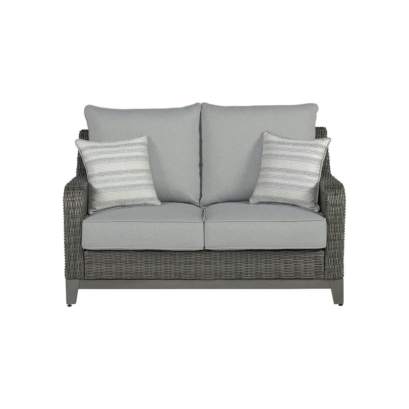 Canapé extérieur Ashley Elite Park Signature Design - 57 larg. x 36 prof. x 33 haut.