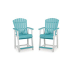 Tabouret de bar d'extérieur hauteur comptoir Ashley Eisely (Lot de 2)