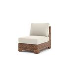 Nico Sunbrella fauteuil central sans accoudoirs, teck naturel