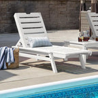 Chaise longue commerciale empilable HIGHWOOD Crestone