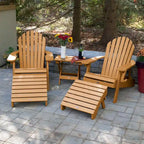 HIGHWOOD Ensemble de deux chaises Adirondack inclinables et pliantes