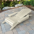 HIGHWOOD Ensemble de deux chaises Adirondack inclinables et pliantes