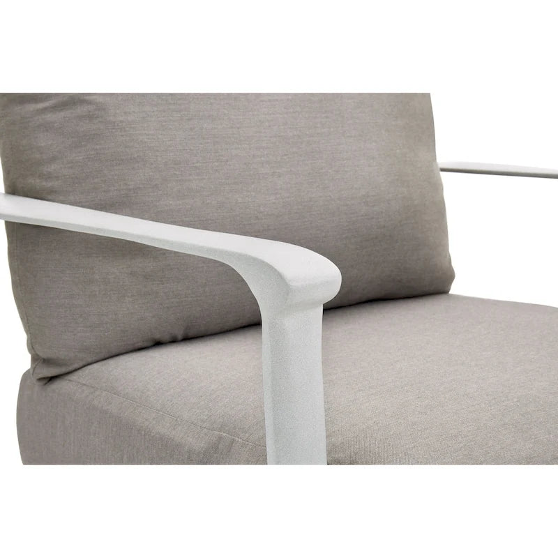 Chaise longue Aspen de qualité complexe Sunbrella pour l'extérieur