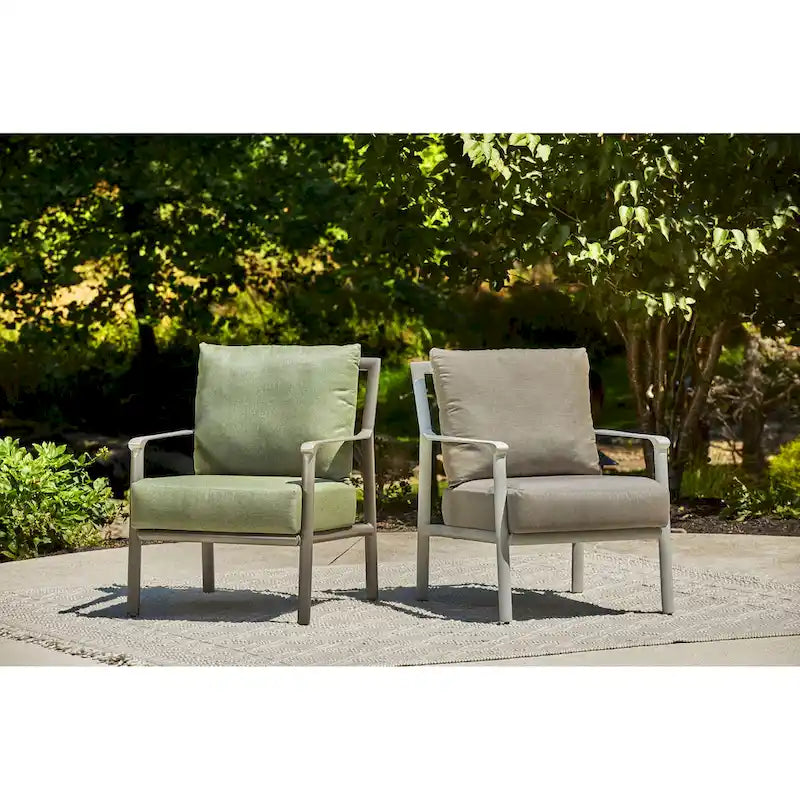 Chaise longue Aspen de qualité complexe Sunbrella pour l'extérieur